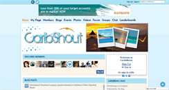 Desktop Screenshot of caribshout.com